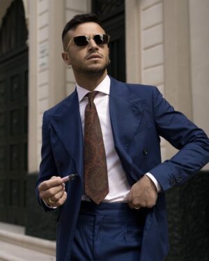 ABITO SOLARO BLU ROYAL