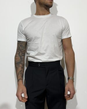 MAGLIA FILO DI SCOZIA BIANCA