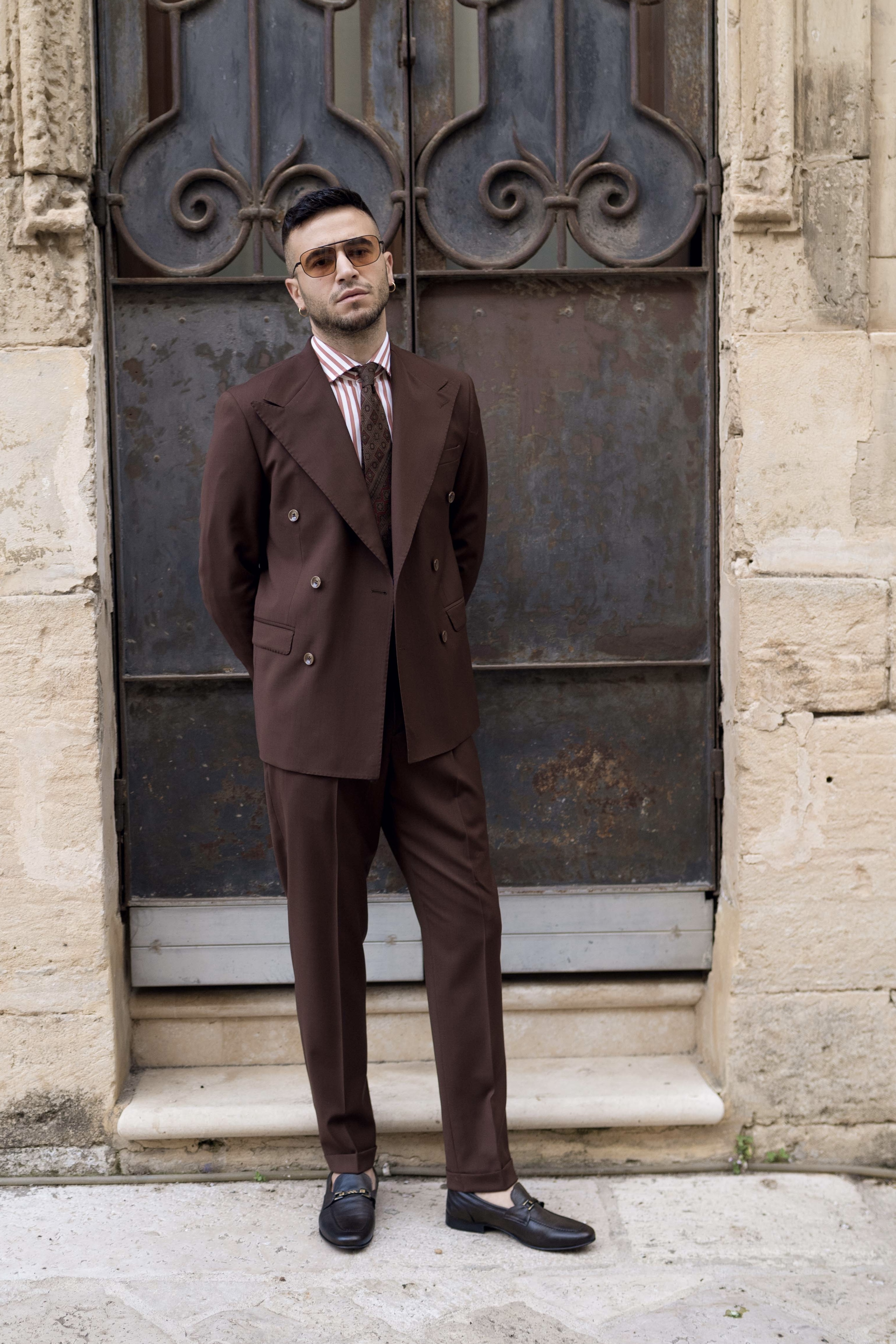 ABITO DOPPIOPETTO PECAN