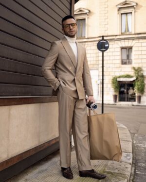 ABITO BEIGE SOLARO RELAXED